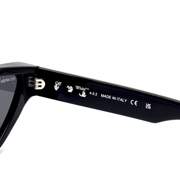 NEW!!! OFF-WHITE Sunglasses EDVARD OERI045 1007 Authentic - Picture 11 of 12